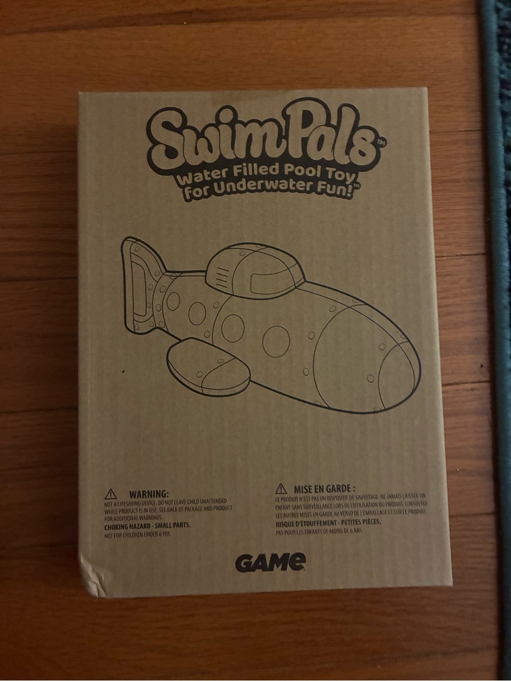 SwimPals Water Filled Pool Toy - Submarine